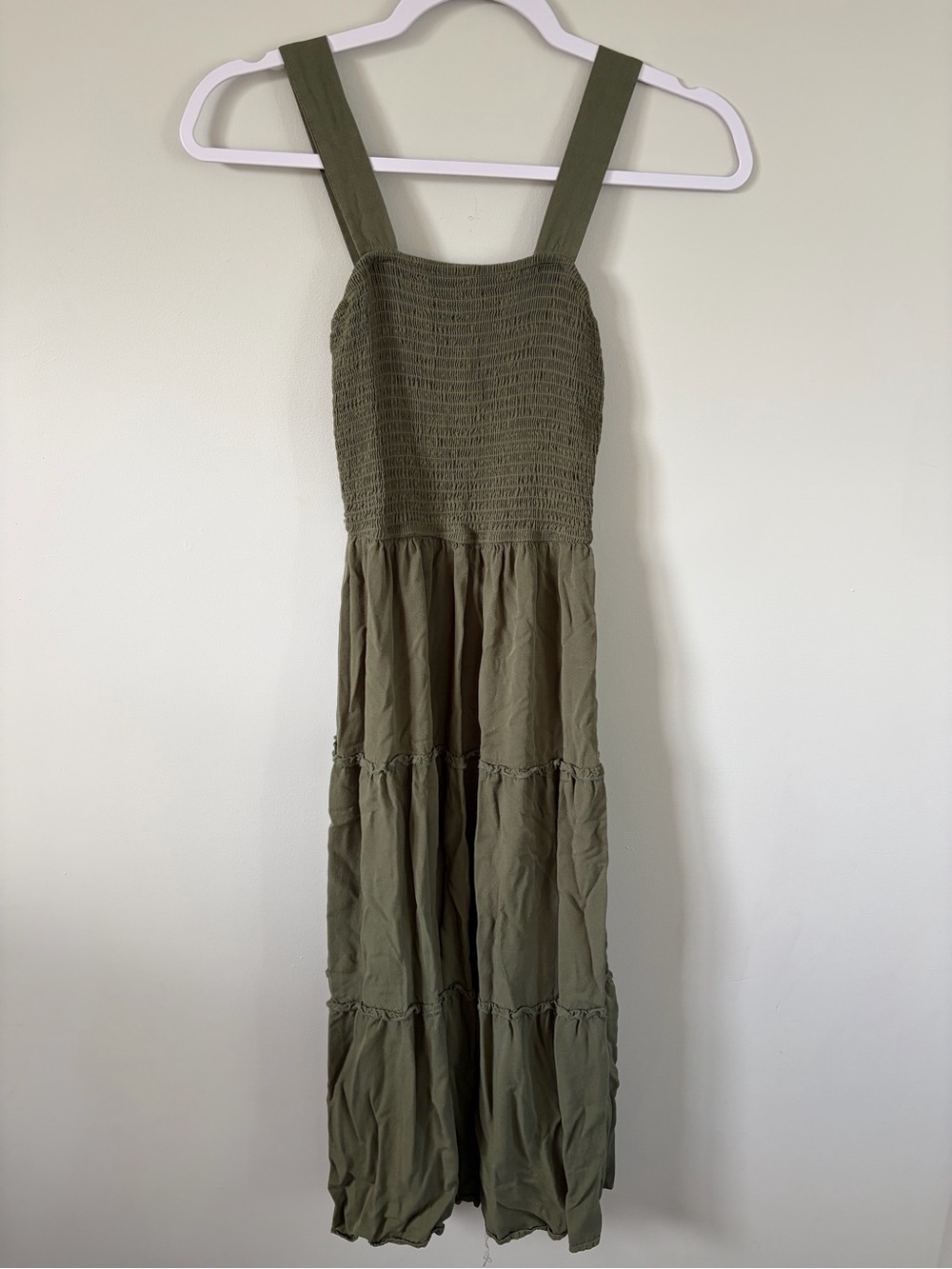 Olive Green Dress